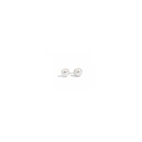 Earrings Recarlo Woman in White Gold Perla E35PN762/OR0450 - E35PN762/OR0450